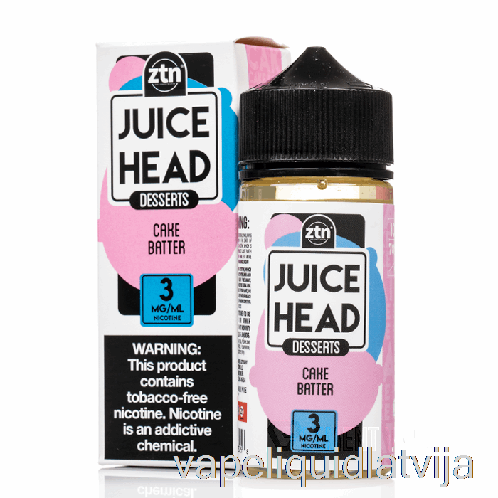 Kūkas Mīkla - Sulas Galva - 100ml 3mg Vape šķidrums